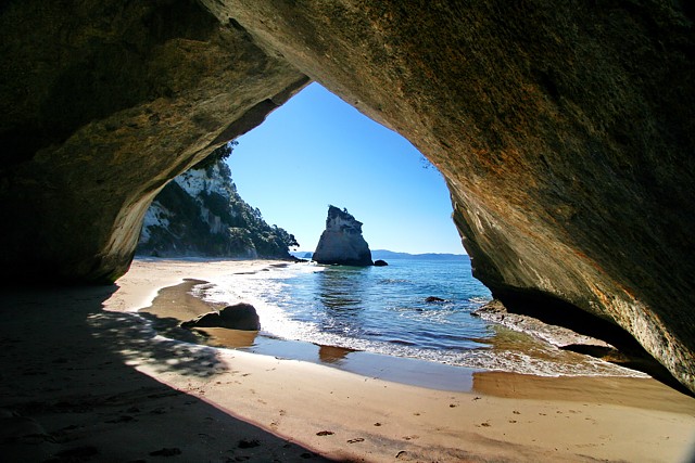photos of Cathedral Cove